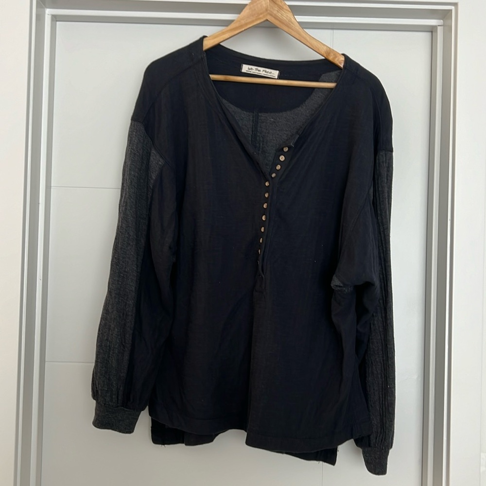 Free people oversized shirt